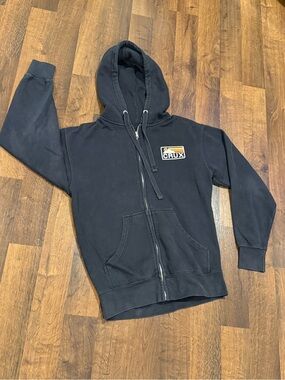 Black Zip-Up Hoodie